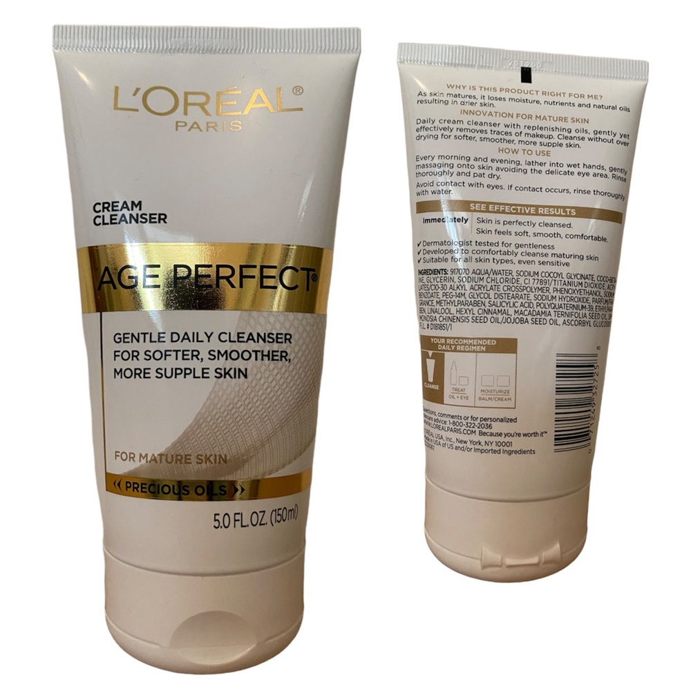 2 Sets of L’Oreal Paris Age  Perfect Cream Cleanser